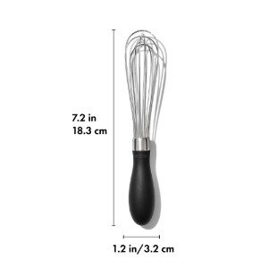Fouet, acier inoxydable, 18,3 cm, "Good Grips" - OXO