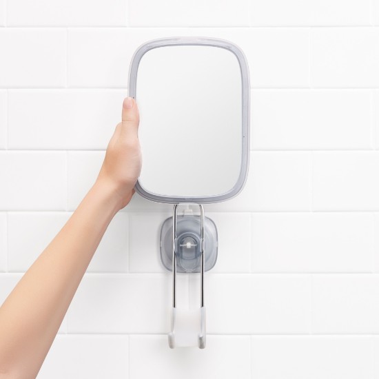 Miroir de salle de bain anti-buée à ventouse, 33,5x18cm, "Good Grips" - OXO