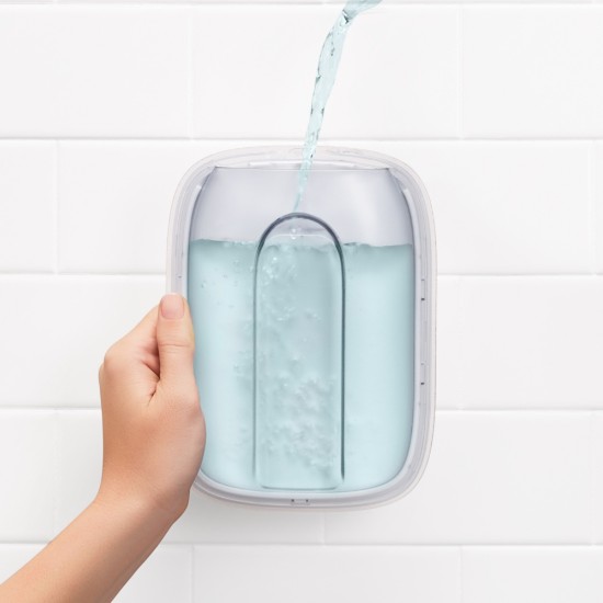 Espelho de casa de banho anti-embaciamento com ventosa, 33,5x18cm, "Good Grips" - OXO