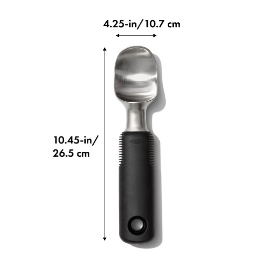 Cuillère à glace, inox, 26,5cm, "Good Grips" - OXO