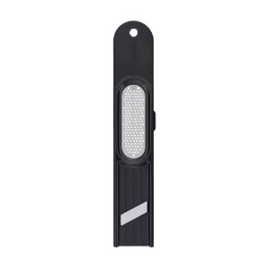 3-in-1 ginger tool, stainless steel, Black - Microplane