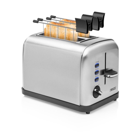 2-režni toaster, 950 W, "Steel Style 2" - Princess