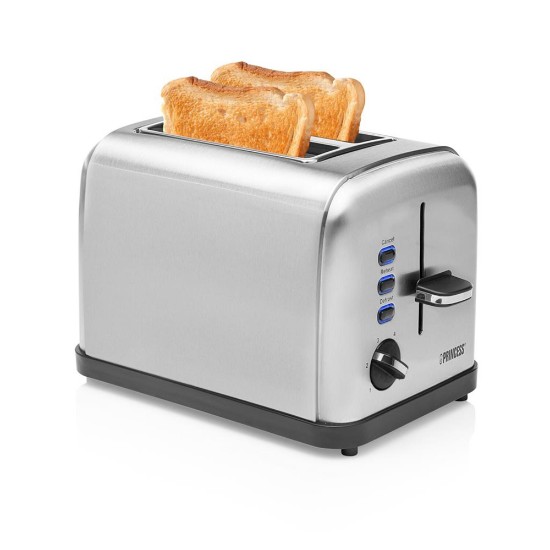 2 yuvalı ekmek kızartma makinesi, 950 W, "Steel Style 2" - Princess 