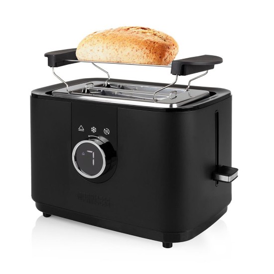 2-slot brødrister, 920W, Black, "Moments" - Princess