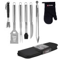 8-piece barbecue set, stainless steel - Zokura