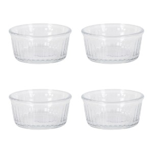 Set of 4 ramekin bowls, glass, 8.5 cm - Duralex