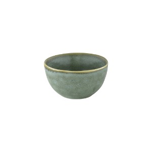 "Essential" ceramic bowl, 11 cm, Green - Nuova R2S