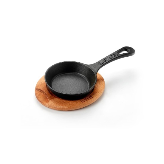 Taġen, ħadid fondut, 12 cm, bi stand - marka LAVA