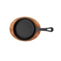 Paistinpannu, valurauta, 16 cm, puuteline - LAVA merkki
