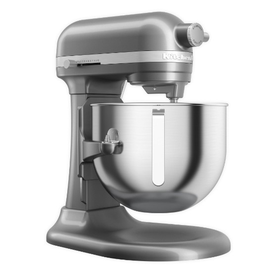 Миксер с повдигаща се купа, 6,6 л, HEAVY DUTY, Contour Silver - KitchenAid