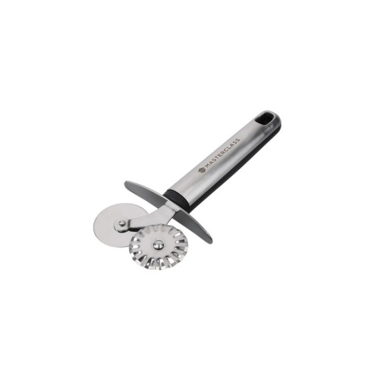 Double-wheeled pastry cutter, stainless steel, 16cm, "MasterClass" - Kitchen Craft