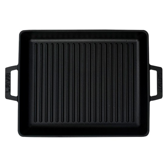Grilltablett, 26 x 32 cm, Gusseisen - Marke LAVA