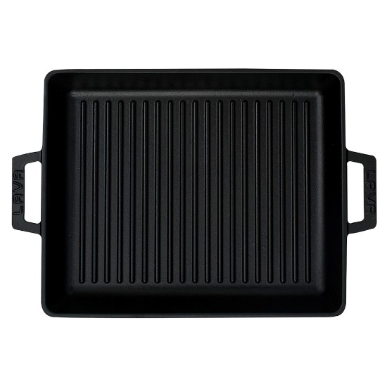 Grill tray, 26 x 32 cm, cast iron - LAVA brand