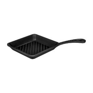 Cast iron grill pan, 16 x 16 cm - LAVA brand
