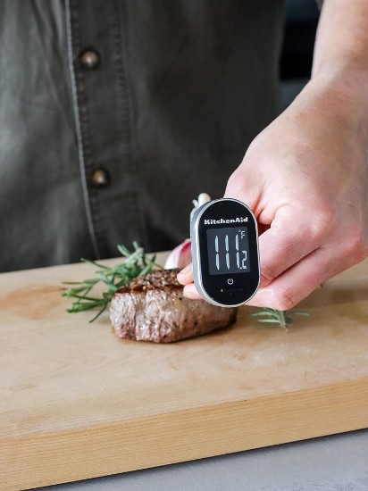 Digitális konyhai hőmérő, forgatható - KitchenAid