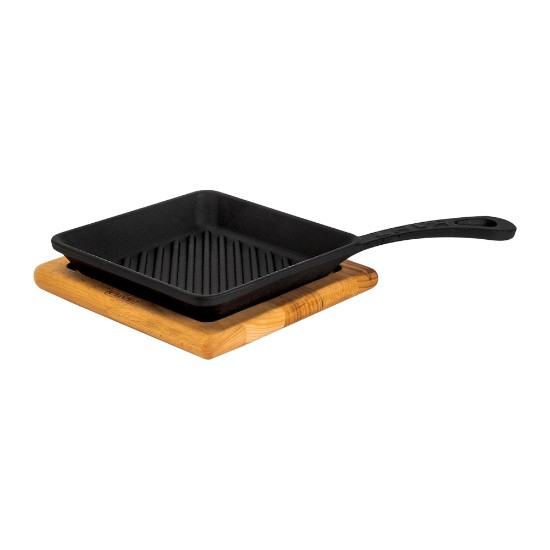 Grill pan set with serving support - LAVA