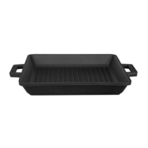 Grill tray, cast iron, 26 x 26 cm - LAVA brand
