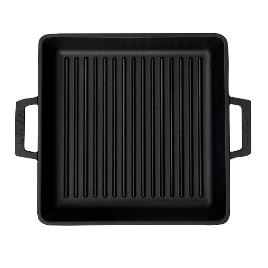 Grill tray, cast iron, 26 x 26 cm - LAVA brand