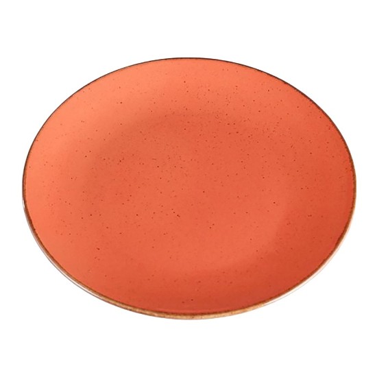Porcelanasti krožnik, 30 cm, "Letni časi", oranžna - Porland