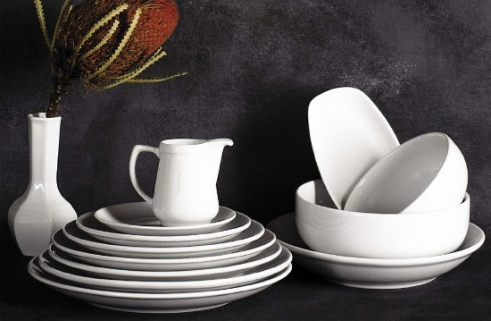 Middagstallerken, porcelæn, 20cm, Gastronomi Lebon - Porland