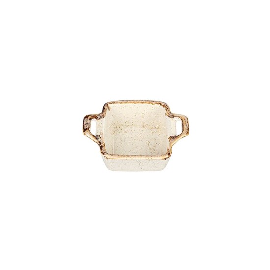 Mini tál, porcelán, 10cm, "Seasons", Bézs - Porland