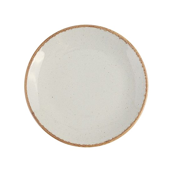 Porcelāna šķīvis, 24cm, "Gadalaiki", Pelēks - Porland