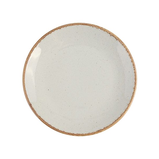 Porcelænstallerken, 24cm, "Seasons", Grå - Porland