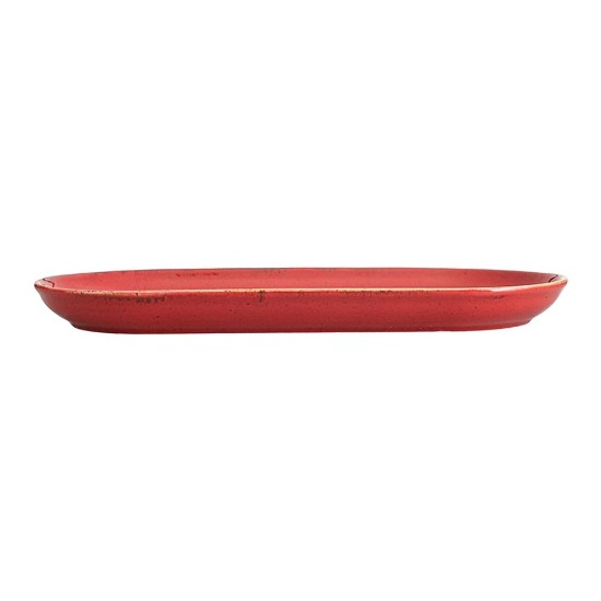 Ovali "Alumilite Seasons" lėkštė 30 x 15 cm, raudona - Porland  