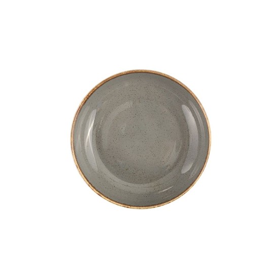 Porcelanska činija, 16 cm, "Seasons", tamno siva - Porland