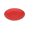 Assiette En Porcelaine, 24Cm, "Seasons", Rouge - Porland-image