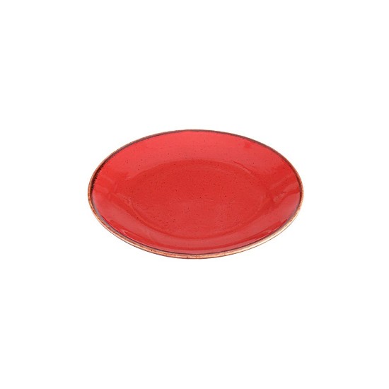 18 cm Alumilite Seasons plate, Red - Porland