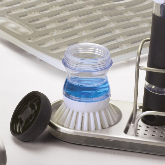 Щетка для мытья посуды с дозатором моющего средства - OXO