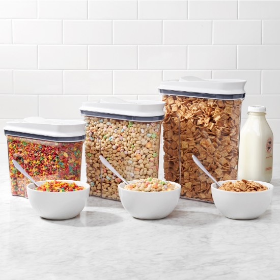 Cereal container, plastic, 10 x 26 x 21 cm, 2.4 l - OXO