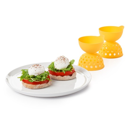 Set of 2 holders for eggs boiled without shell - OXO