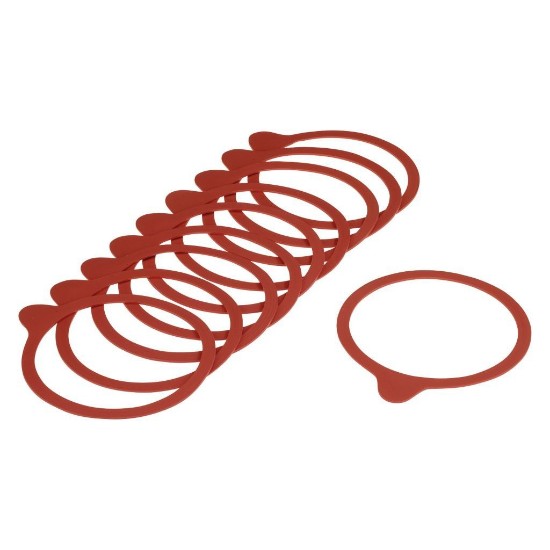 Set of 10 gaskets for jar, 125 mm - Westmark