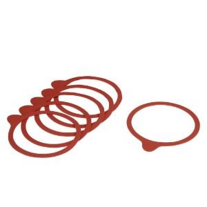 Set of 6 gaskets for jar, 67 mm - Westmark