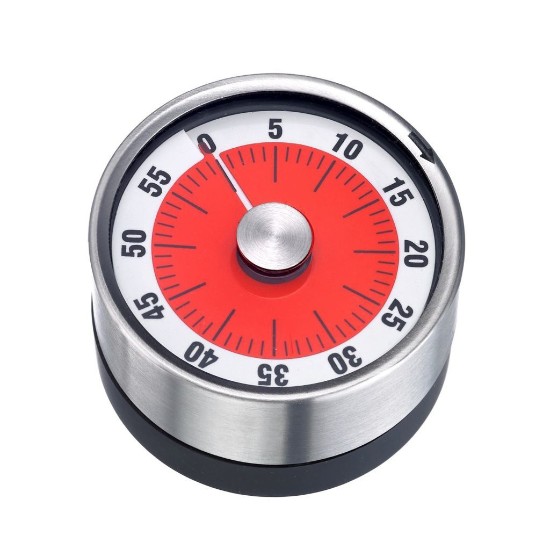 "Futura" mechanical timer, stainless steel - Westmark