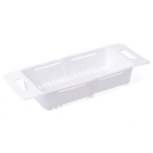 Drain basket, expandable, 38-48 x 18.5 x 8 cm - Zokura