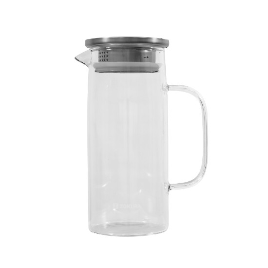 Glass carafe with stainless steel lid, 1L Zokura