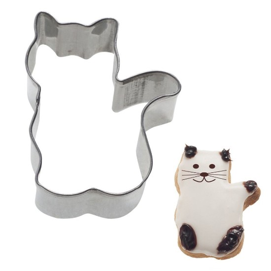 Vykrajovač na sušenky ve tvaru kočky, 5 cm, nerez - Westmark
