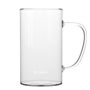 Glass mug, 300 ml - Zokura
