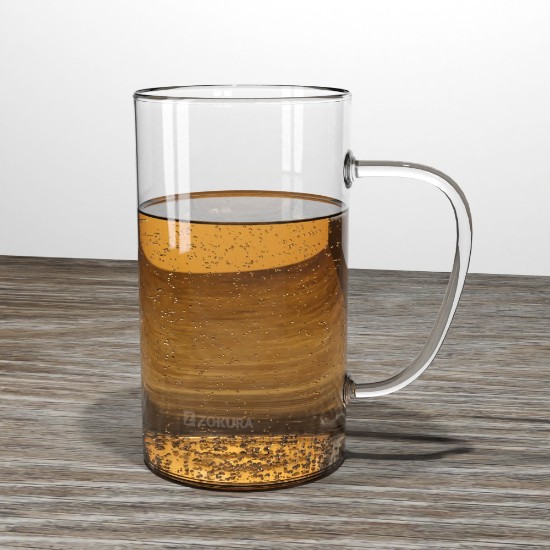 Stiklinis puodelis, 300 ml - Zokura