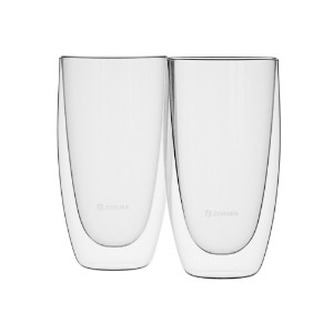 Set of 2 glasses, double-walled, 450 ml - Zokura
