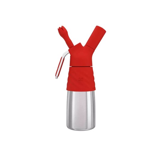 Sifão de chicote criativo, 0,5 l, vermelho - iSi