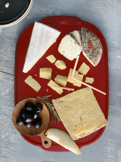 Посуда за складиштење сира, керамика, 3.5Л, Burgundy - Emile Henry