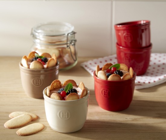 Ramekin bowl, ceramic, 8.5 cm, Burgundy - Emile Henry