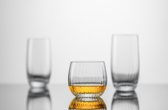4-piece whiskey glass set, crystal glass, 400 ml, "Fortune" - Schott Zwiesel