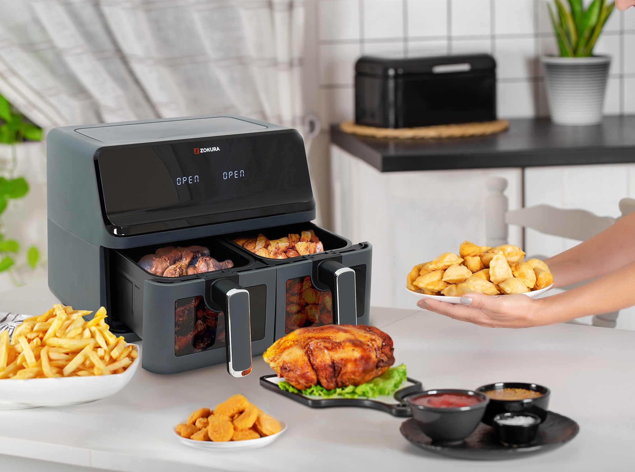 Princess Double Basket Aerofryer review: two air fryer baskets are better  than one