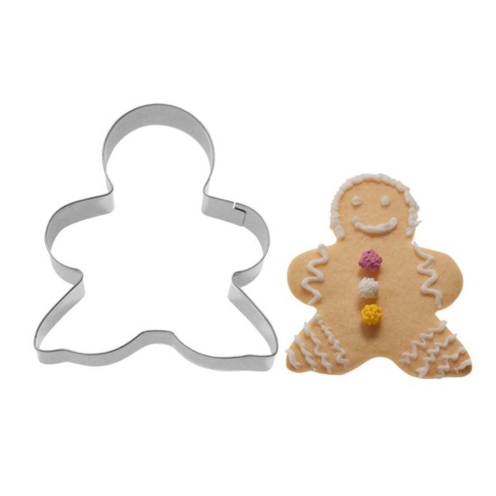 Cortador de galletas, 8 cm, acero inoxidable, "Gingerman" - Westmark