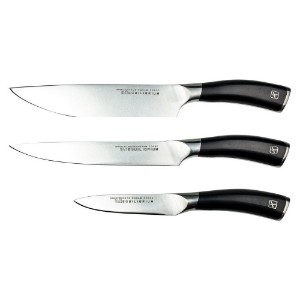 3-piece Rockingham Forge Equilibrium knife set - Grunwerg